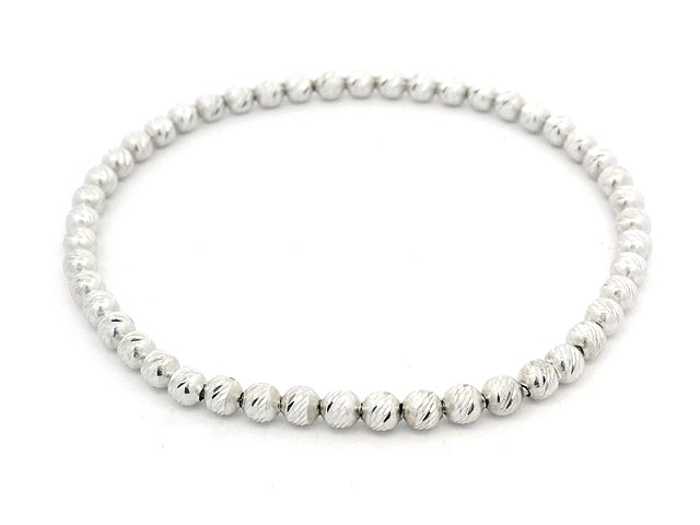 14KT Faceted Bead Bracelet