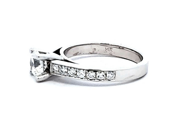 14kw 0.76ct Engagement Ring