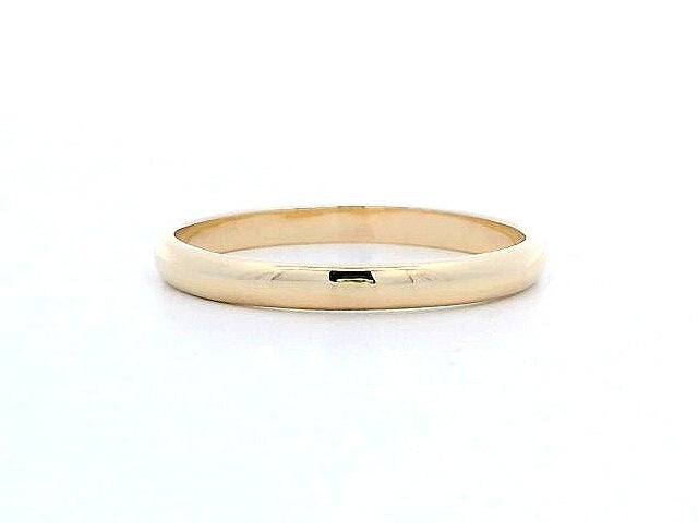 2.50 MM Domed Band