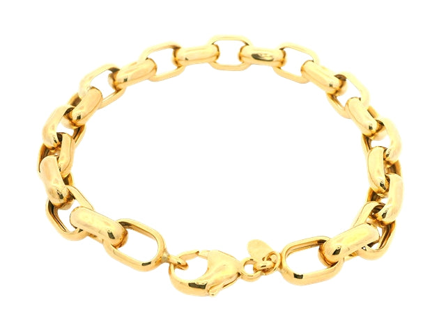 Fancy Oval Link Bracelet