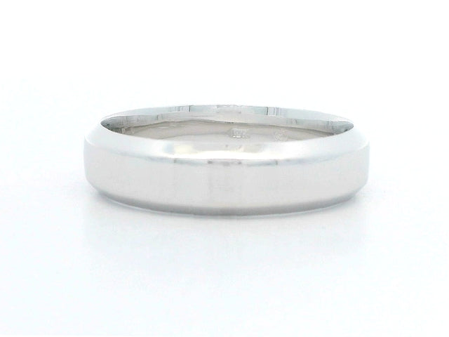 10KT Bevelled Edge Band