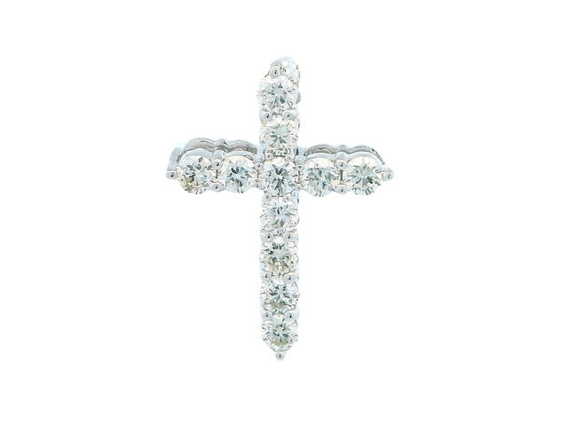 Diamond Set Cross