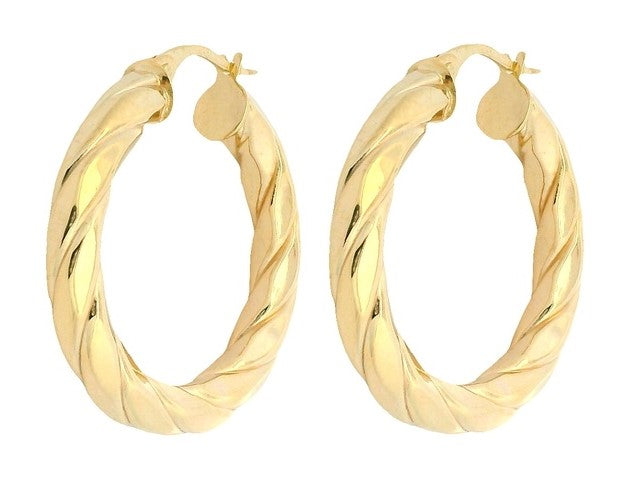 10KT Hoop Earrings