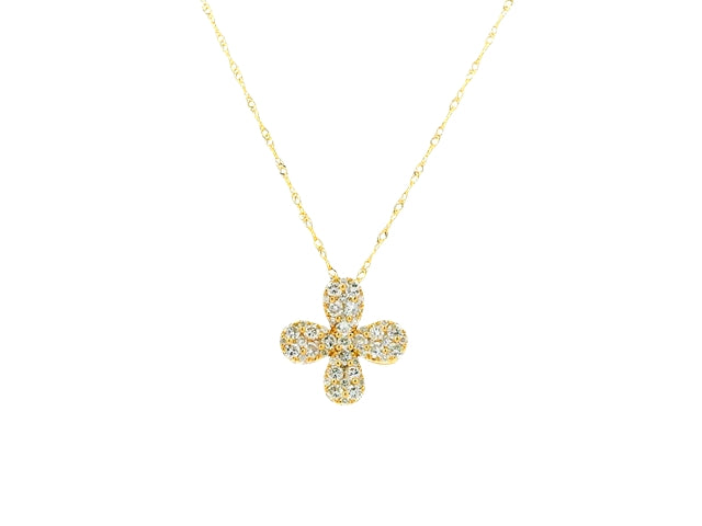 18KT Flower Necklace