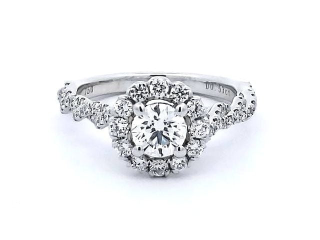 Halo Engagement Ring