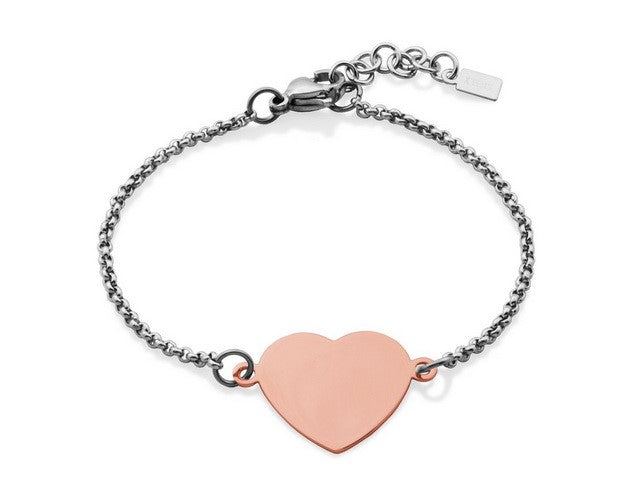 Engravable Heart Bracelet