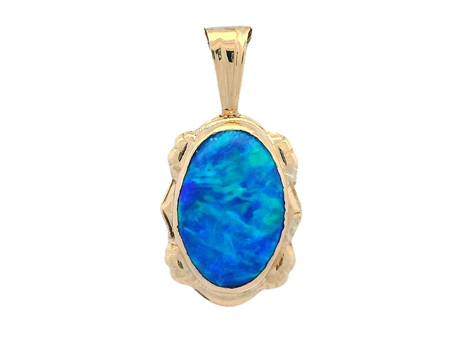 Boulder Opal Pendant