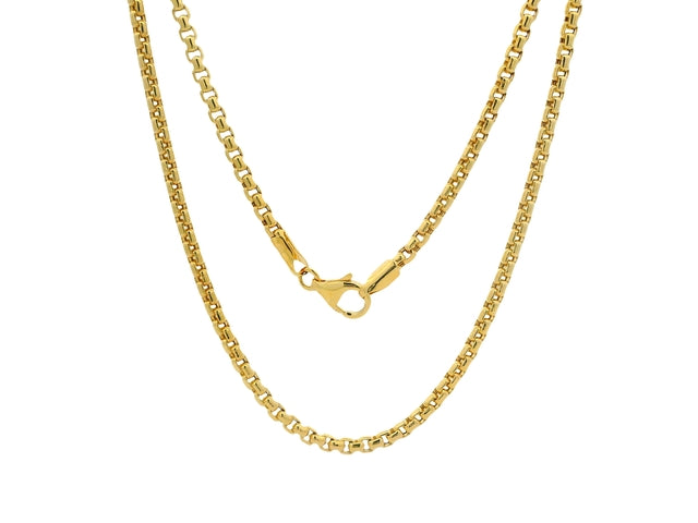 24 inch Rounded Box Chain