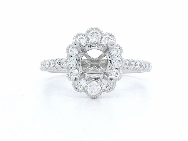 18KT Engagement Mount