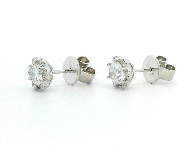 1.04 ctw Diamond Studs