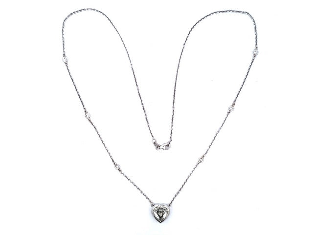 Heart Diamond Necklace
