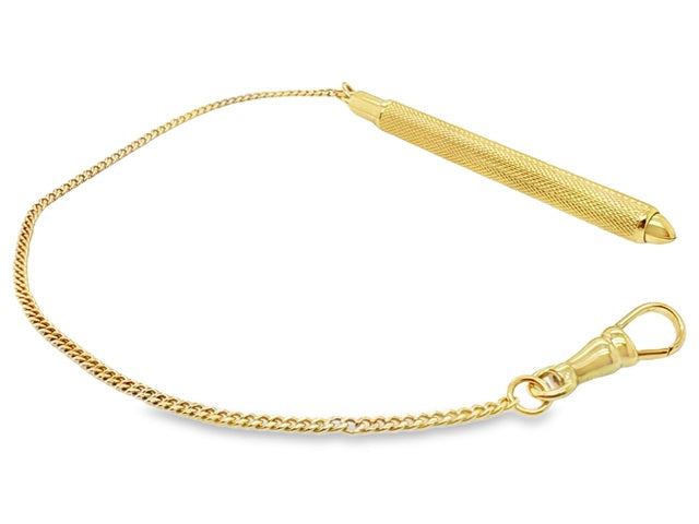 14kt Yellow Gold Retractable Toothpick