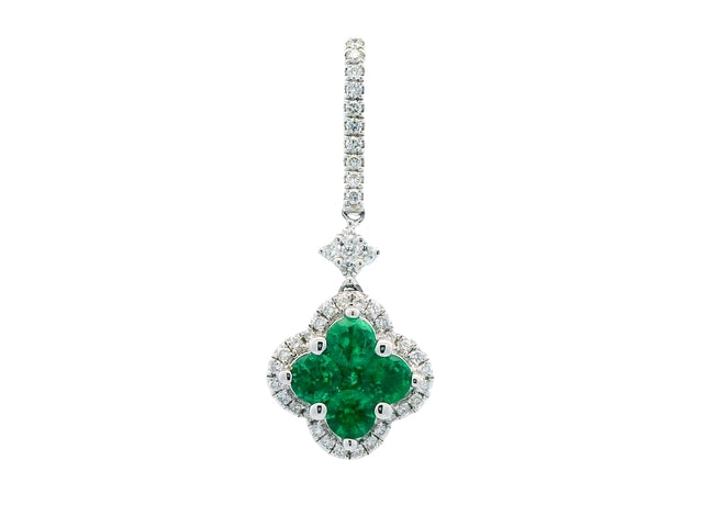 Emerald & Diamond Pendant