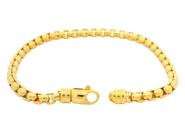 14KT Box Bracelet