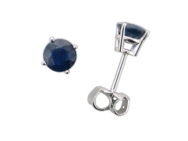 14KT Sapphire Studs