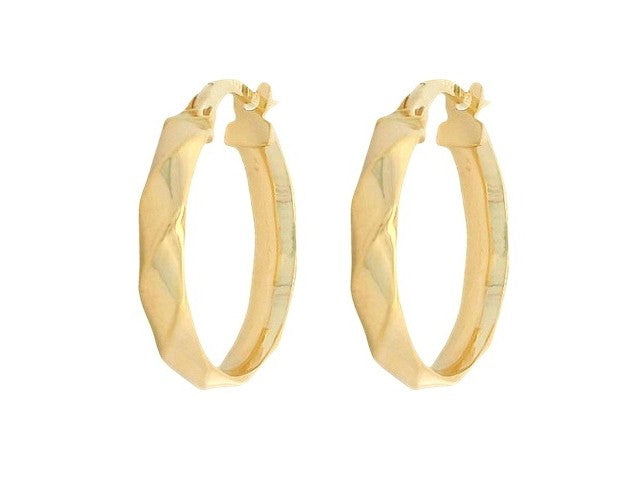 10KT Hoop Earrings