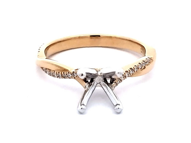 14KT Engagement Semi Mount