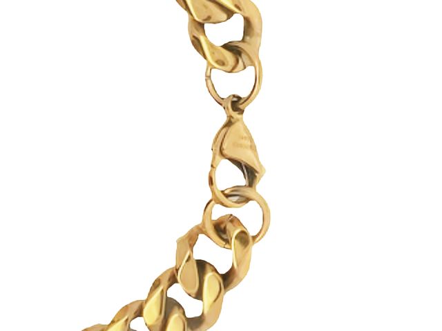 Goldplate Curb Bracelet