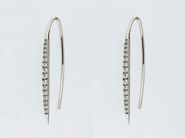 Cubic Pull Through Earrigns