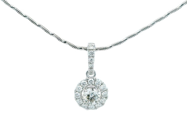 0.34 ctw Diamond Pendant