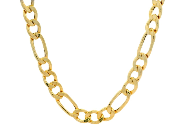 10KT Figaro Chain