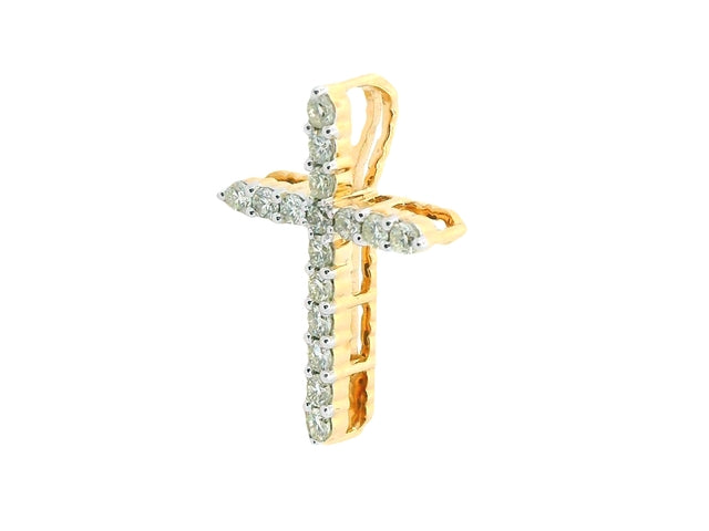 Cross with Diamonds