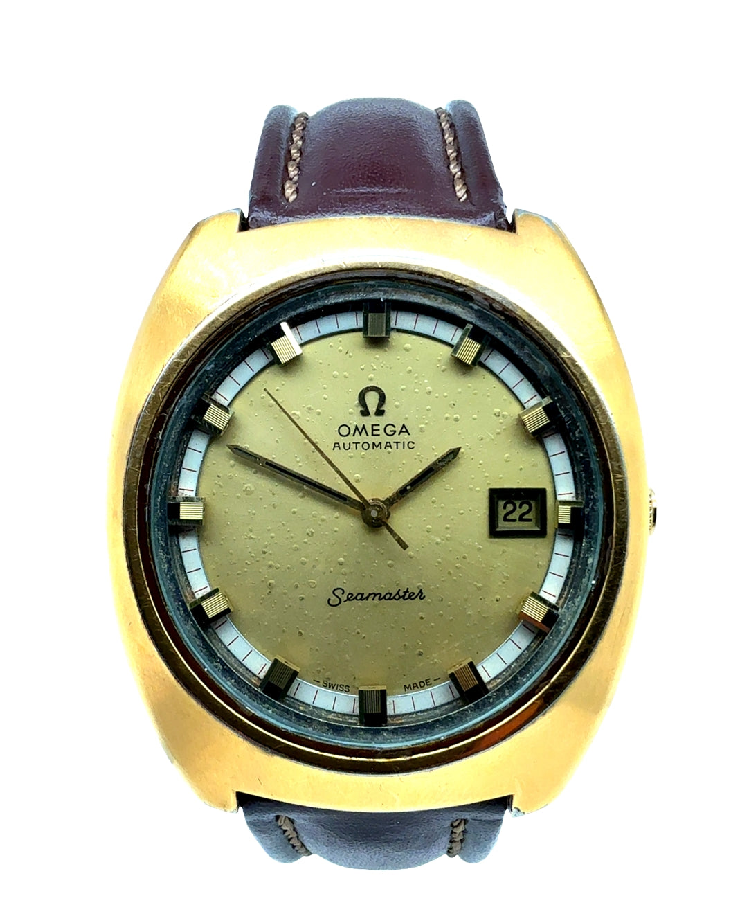 Gent's Vintage Gold Plated Omega Seamaster