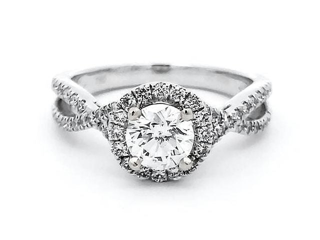 18KT 0.72 ct Engagement Ring