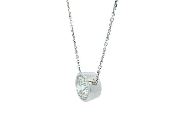 3.54 ct. Diamond Solitaire Necklace