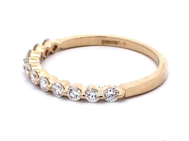 Shared Claw Half Eternity Band