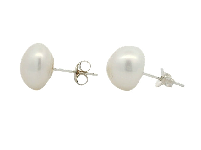 Sterling Silver Freshwater Pearl Studs