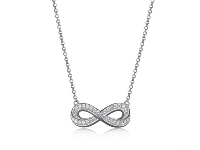 ELLE Scintillation Infinity Necklace