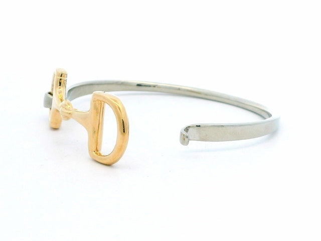 14KT Snaffle Bit Bracelet