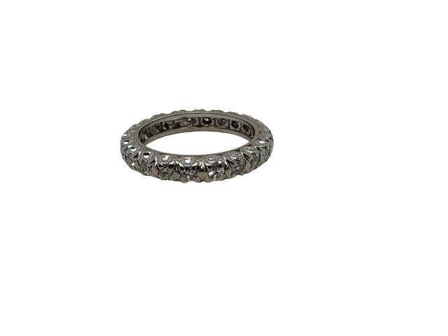 14 Karat White Gold Ring