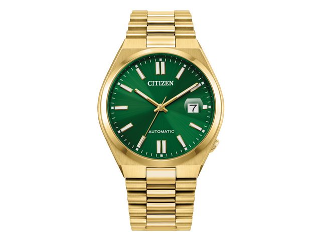 Citizen Automatic with a Green Dial