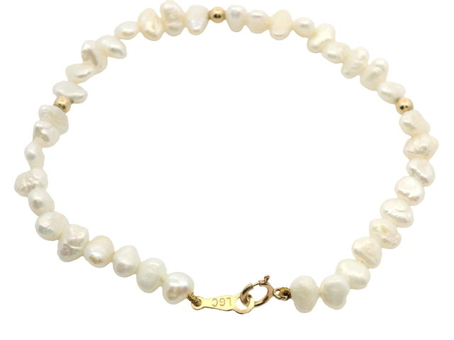 Keshi Pearl Bracelet