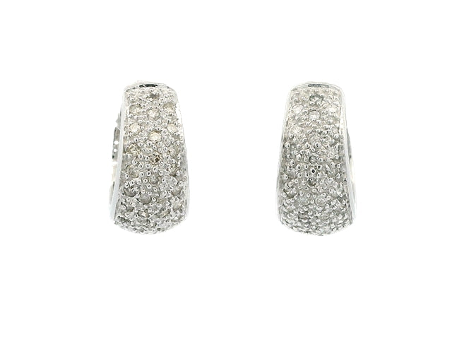 0.55 ctw Diamond Huggies