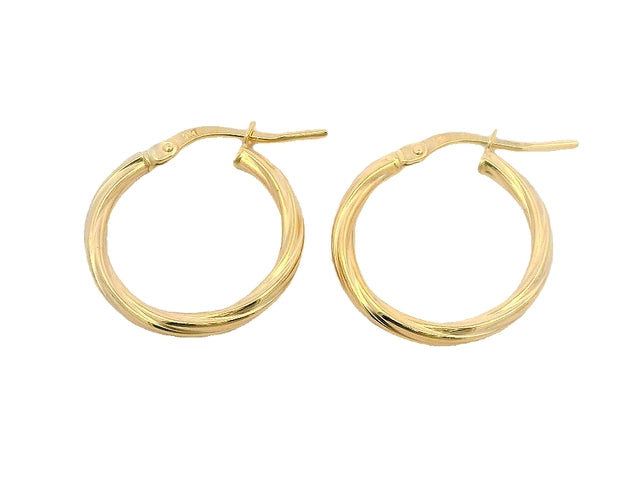 10KT Hoops Earrings