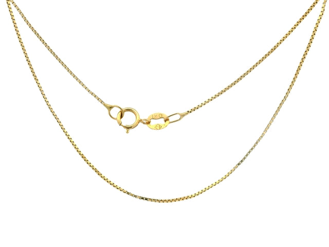 10KT Box Chain