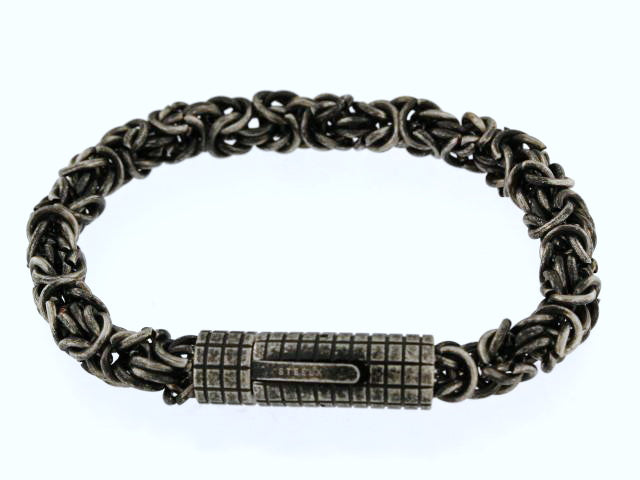 Steel Kings Link Bracelet