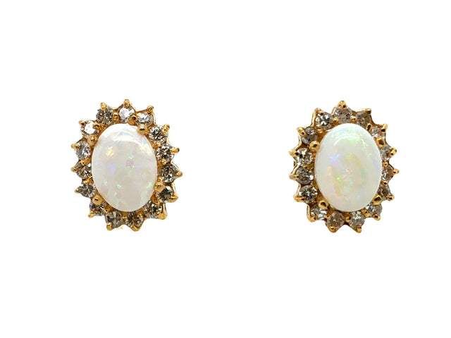 Yellow Gold 18 Karat Vintage O