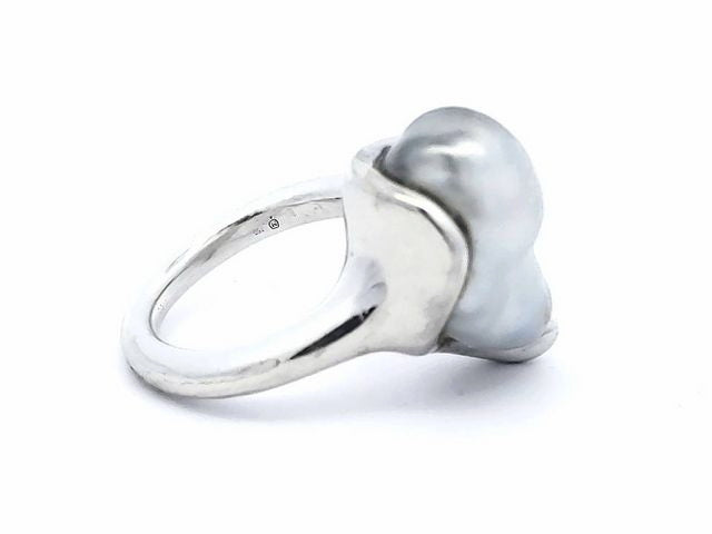 Mikimoto Baroque Pearl Ring