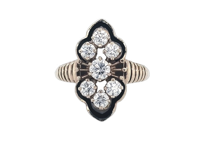 0.80 ctw Vintage Style Ring