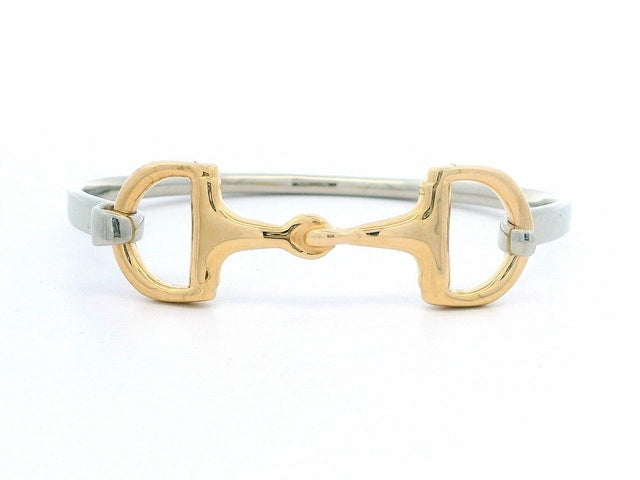 14KT Snaffle Bit Bracelet