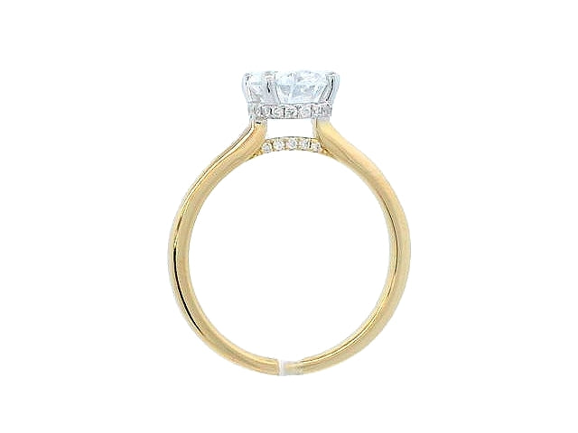 1.50 ct Oval LAB Grown Engagement Ring