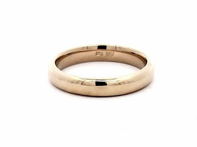 4 mm Domed Wedding Band