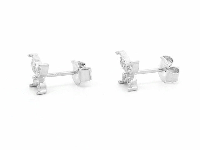 10KT Diamond Butterfly Earrings