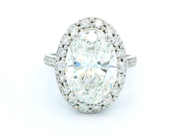 5.05 ct LAB Grown Engagement Ring