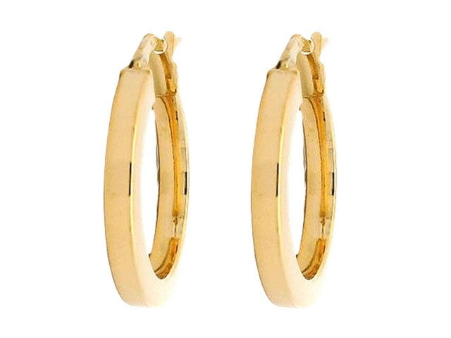 10KT Yellow Gold Hoops