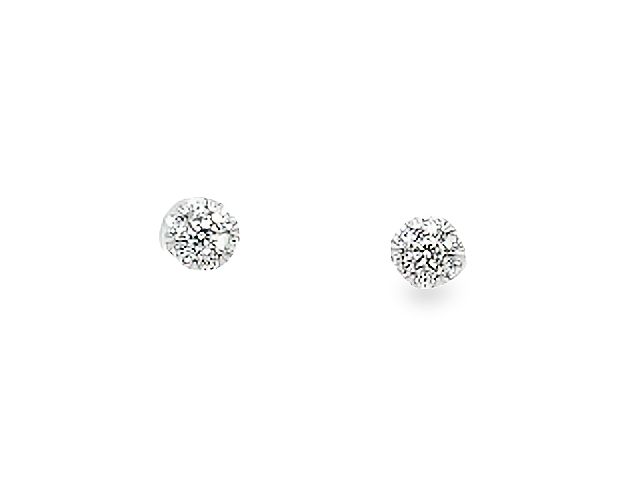 0.41 ctw Diamond Stud Earrings